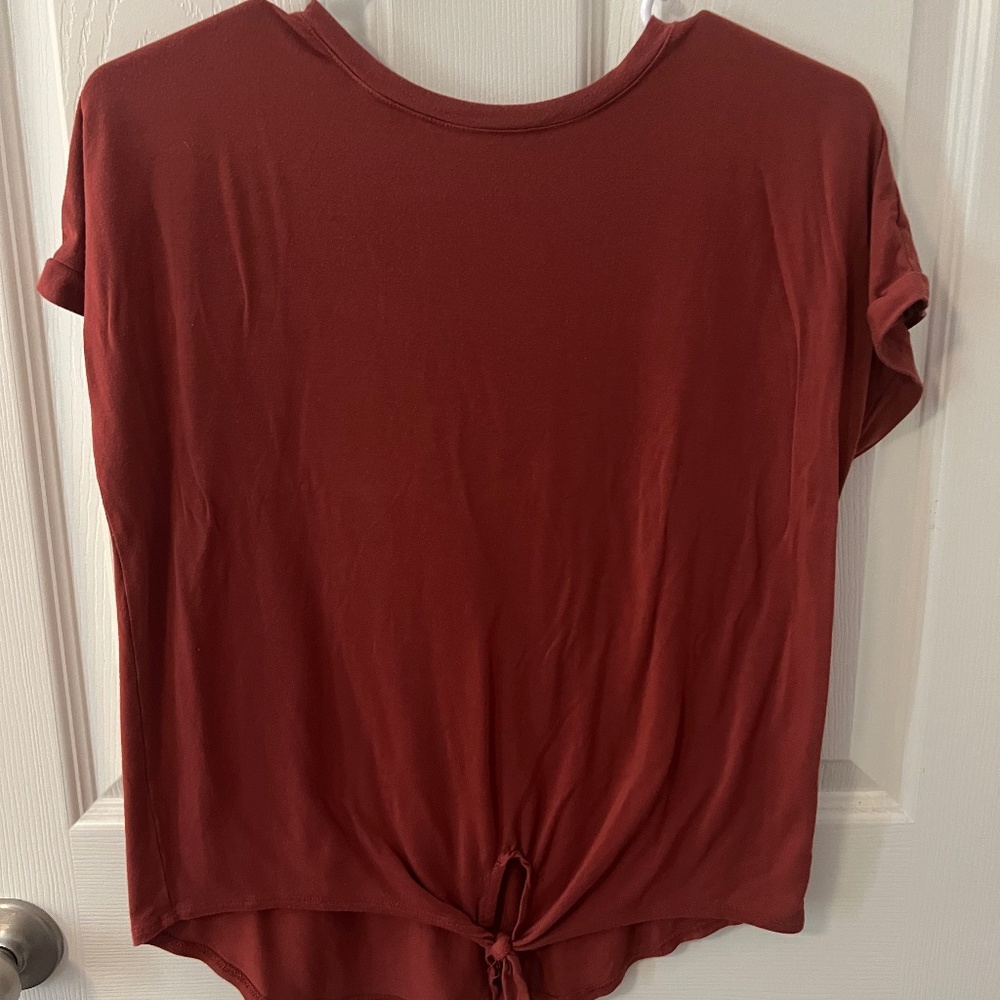 Maroon T-shirt